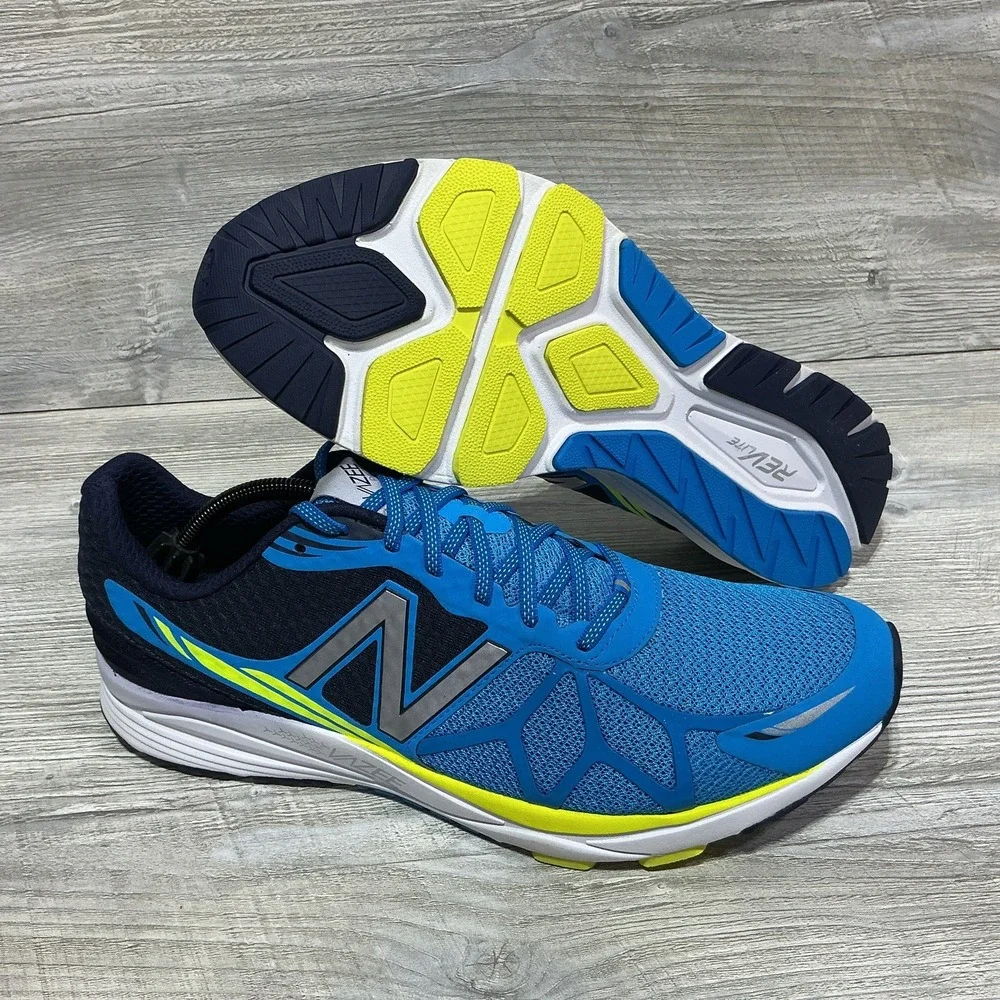 New Balance Vazee Pace MPACEBY Blue Yellow Running Shoes Sneakers Men's 14 D